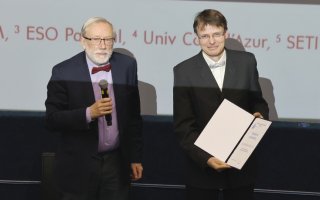Česká astronomická společnost ocenila doc. Miroslava Brože