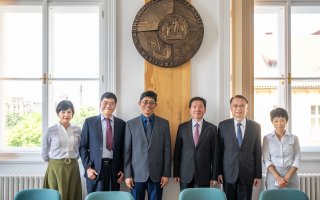 Matfyz Welcomed Representatives of Taiwan University
