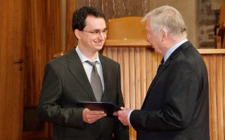 Cena Učené společnosti pro Michala Malinského