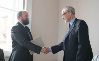 Jmenování nových hostujících profesorů