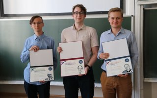 Nečasovo centrum pro matematické modelování ocenilo studenty