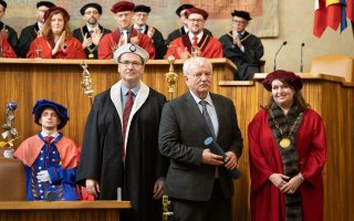 Profesor Ladislav Skrbek převzal Cenu Bedřicha Hrozného