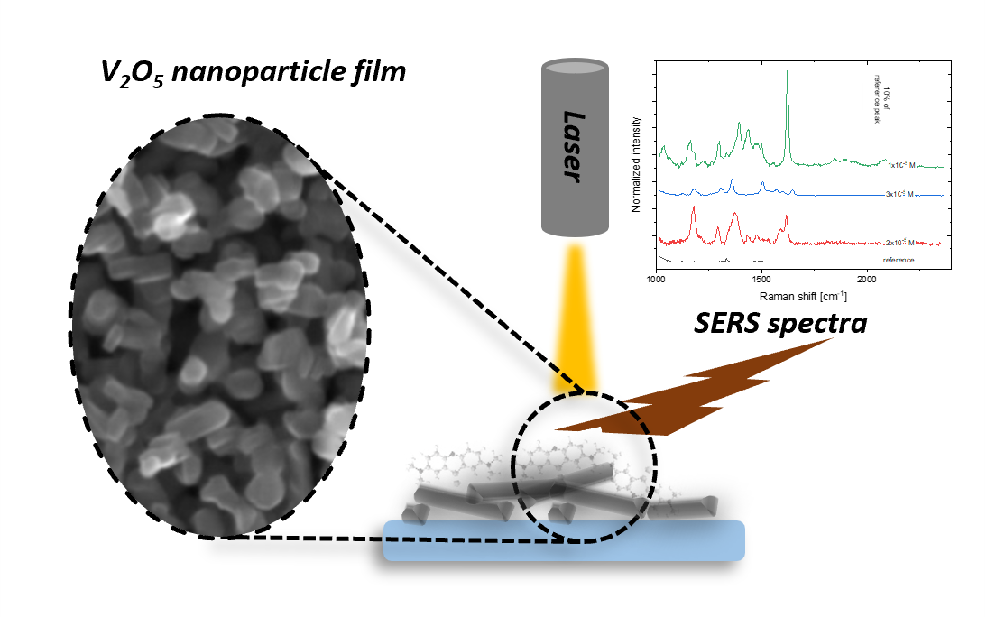 V2O5 SERS