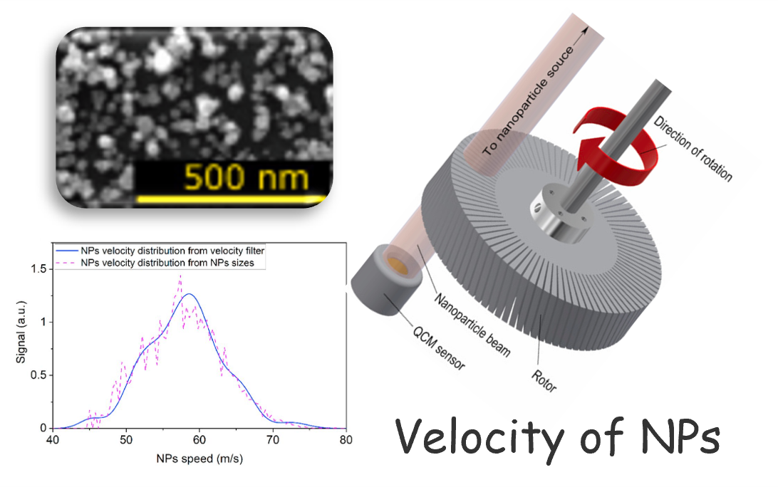 Velocity of NPs