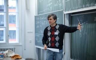 Professor Maxim Kontsevich, a Fields Medalist, lectured at our Faculty