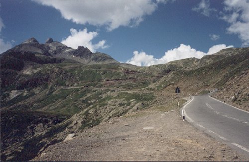 Vzhùru na Passo di Gávia.