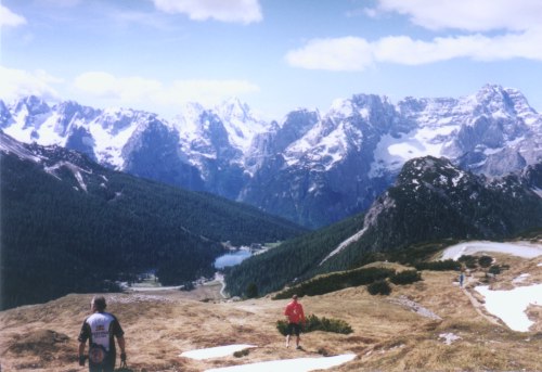 Druhý výhled z Monte Piana