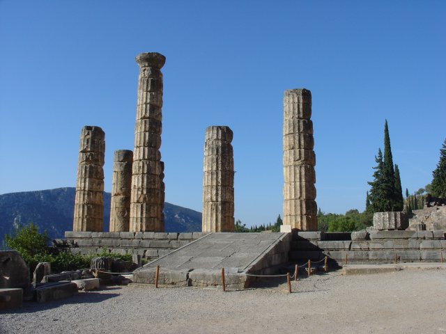 Delfy - Apollónùv chrám