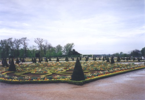 Zahrady ve
Versailles.